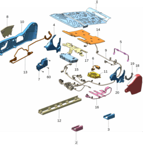 8890591998 加热垫 适用于极氪001 - 杰联莱