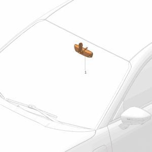 8891308377 内后视镜适用于极氪001