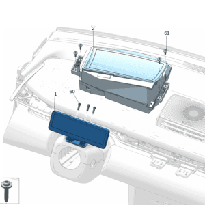 8891627332BA0 组合仪表显示屏（DIS）适用于极氪X