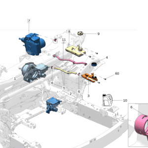 8891649810 混动制动伺服气缸 适用于极氪009