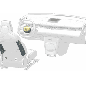 8891822191GA8 驾驶侧安全气囊 适用于极氪X