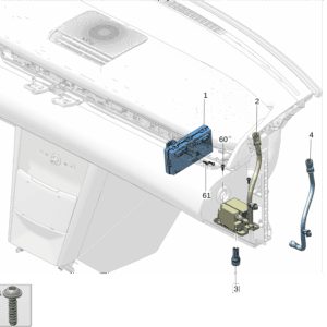 8891898550 空调控制模块（CCM）适用于极氪X - 杰联莱
