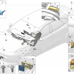 8892053703 前视摄像头（FLC）适用于极氪001