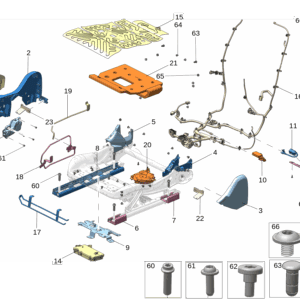 8892280432LA2 安全带出口盖板 右 适用于极氪009