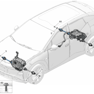 8892397294 后驱动轴 左 适用于极氪X - 杰联莱
