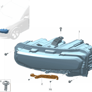 8892470492 8892470494 前大灯 适用于极氪001 - 杰联莱