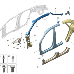 8892480603C15 侧围外板前部 右 适用于极氪7x