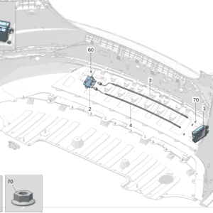 8892553516 电动尾门（POT）模块 适用于极氪7x