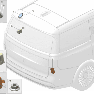 8892553516 	电动尾门（POT）模块 适用于极氪009