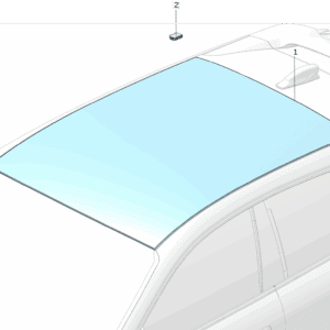 8892699110 固定式全景天窗玻璃 适用于极氪001 - 杰联莱