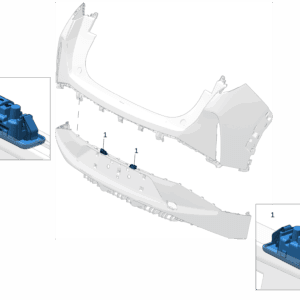 8892829531 牌照灯 适用于极氪X