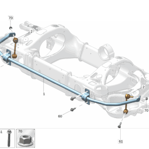 8892866098  后防倾杆 适用于极氪001