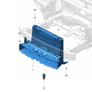 8892908827 	可变进气格栅 适用于极氪X
