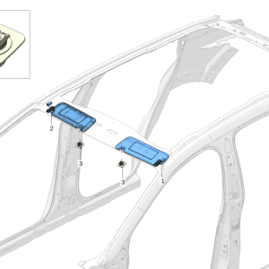 8894093277GA8 遮阳板 左 适用于极氪X