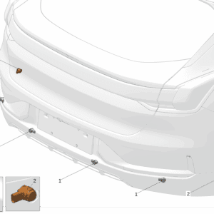 8894224164A15 8894224164C16 泊车辅助传感器 L型适用于极氪001