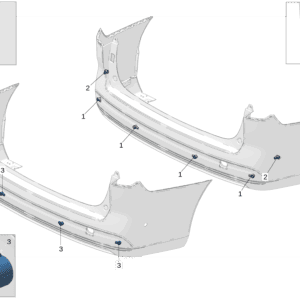 8894224164B03 泊车辅助传感器 适用于极氪009