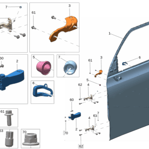 8894234051C15 8894233029C15 前门 右 前门 左适用于极氪009