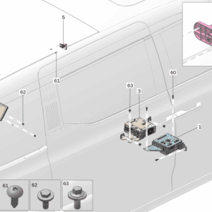 8894236966 电视显示模块 适用于极氪009