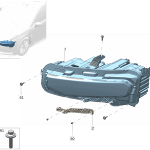 8894790699  8894791129  前大灯 左  前大灯 适用于极氪7X