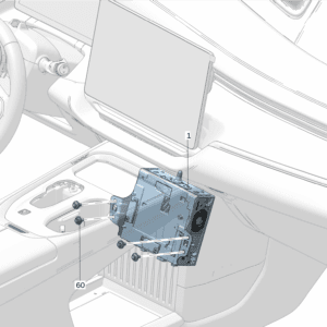 8896577299 驾驶信息及娱乐主机（DHU） 适用于极氪009
