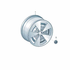 89D601025E 89D601025F 铝合金轮辋适用于奥迪Q5e tron