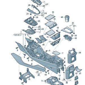 89G863242 中控台适用于奥迪Q4e tron