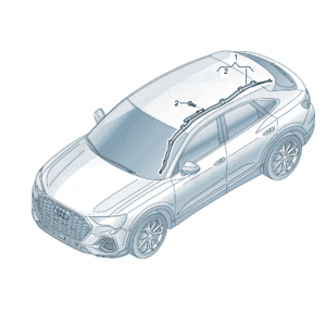 89G880741D 89G880742D 头部安全气囊适用于奥迪Q4e tron