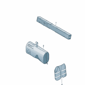8K0860251A 警告三角标志适用于奥迪Q4e tron