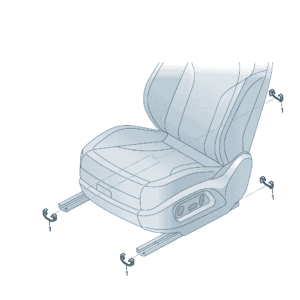 8W0881347 8W0881348 导轨盖板适用于奥迪Q4e tron