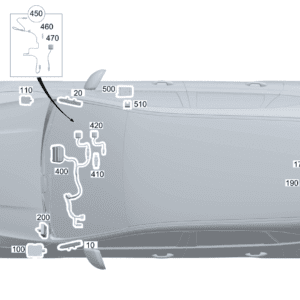 A 213 905 69 00 天线放大器 尾门上方 适用于奔驰EQA 260 - 杰联莱