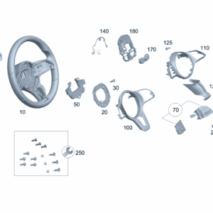 A00046041029E38 方向盘 适用于奔驰EQA 260 - 杰联莱