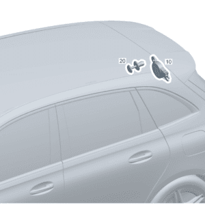 A0008220100 警告蜂鸣器 驻车定位系统 适用于奔驰EQA 260 - 杰联莱