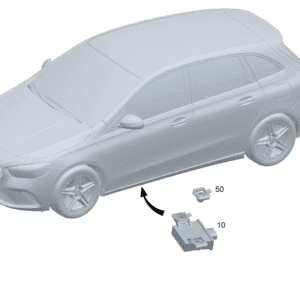 A0009009018 完整的控制单元 轮胎压力监测系统 适用于奔驰EQA 260 - 杰联莱