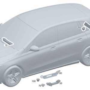 A1679054700 天线 中央控制台 适用于奔驰EQA 260 - 杰联莱