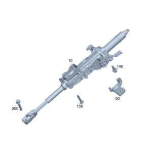 A1774605000 转向柱 适用于奔驰EQA 260 - 杰联莱