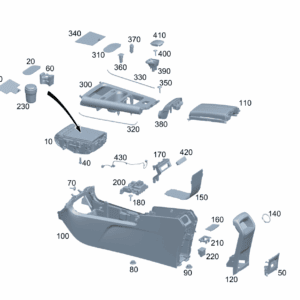 A1776806201 存放盒 中央控制台 适用于奔驰EQA 260 - 杰联莱