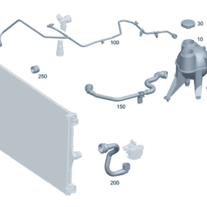 A2435004100 冷却液膨胀容器 适用于奔驰EQA 260 - 杰联莱