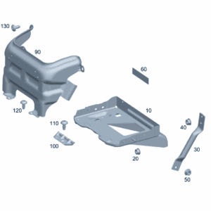 A2436202200 蓄电池框架 适用于奔驰 EQA 260 - 杰联莱