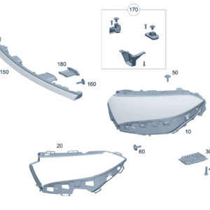 A2439061900   A2439062000 大灯适用于奔驰EQA 260