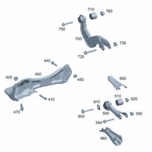 A2473508200 CAMBER ARM 左后侧 适用于奔驰EQA 260 - 杰联莱