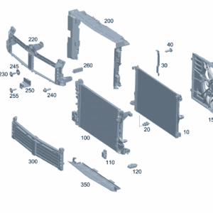 A2475000003 水冷却器 适用于奔驰EQA 260 - 杰联莱