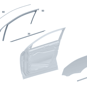 A2477254701 侧车窗 左侧 适用于奔驰 EQA 260 - 杰联莱