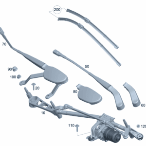 A2478204202 风挡玻璃雨刮器系统零件套件 适用于奔驰EQA 260 - 杰联莱