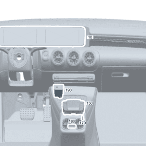 A2479008211 完整的控制单元 显示屏 适用于奔驰EQA 260 - 杰联莱