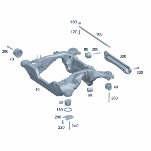 A2953501703 后轴托架 后轴托架 适用于奔驰EQE - 杰联莱