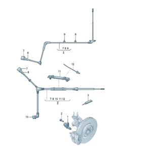 WHT003856C WHT003857C 转速传感器适用于上汽大众ID.3