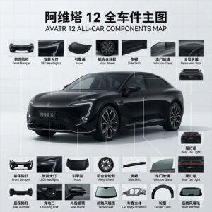 Avatr 12 阿维塔12全系列汽车配件全车件一站式配齐 - 杰联莱
