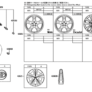Toyota 426110R530 parts diagram