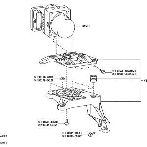 Toyota 440500R730 parts diagram