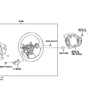 Toyota 451000R310C0 parts diagram